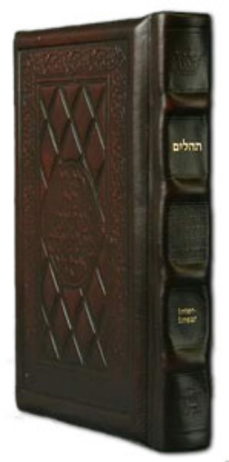 Picture of Interlinear Tehillim /Psalms Full Size 2-Tone Brown Leather The Schottenstein Ed