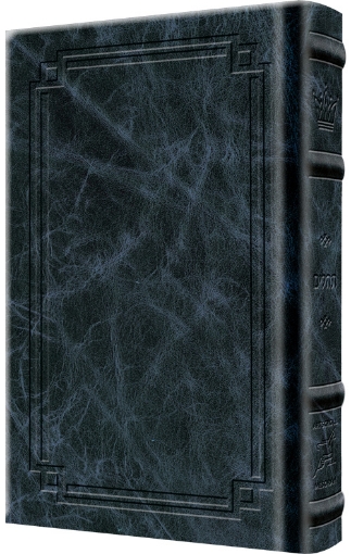 Picture of Large Type Tehillim / Psalms Full Size - Signature Leather - Navy