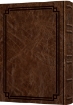 Picture of Signature Leather Collection Enlarged Interlinear Tehillim Royal Brown