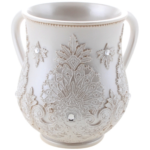 Picture of An Elegant Polyresin Washing Cup - 14 Cm Inlaid With Stones